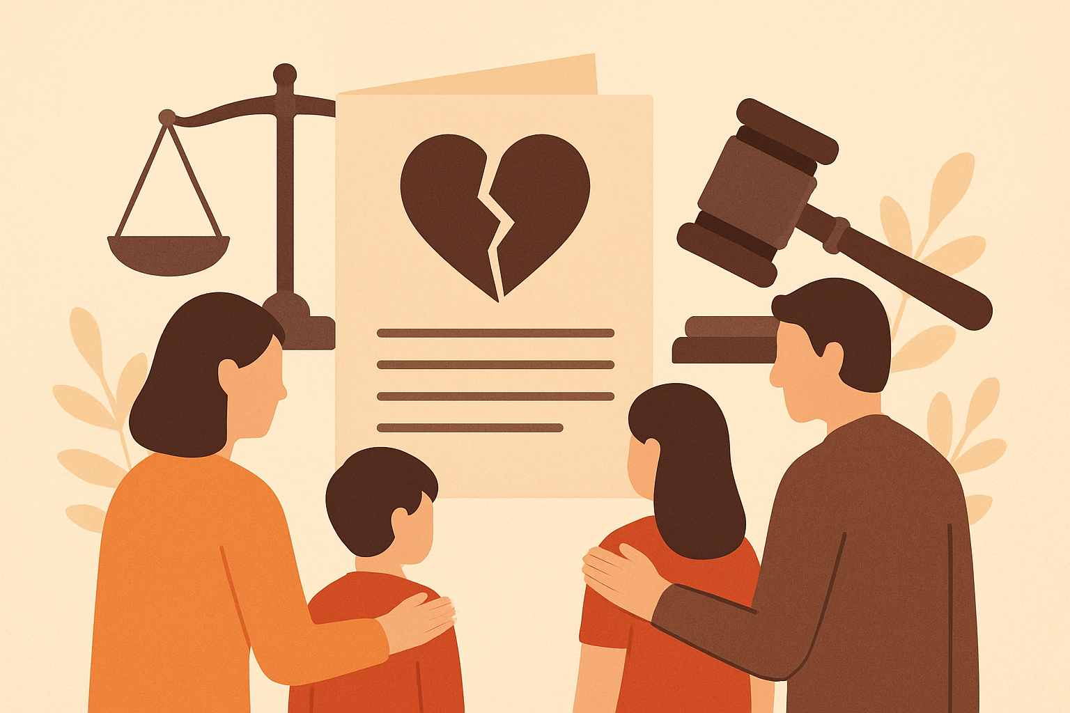 Annoncer le divorce aux enfants selon leur âge 2026