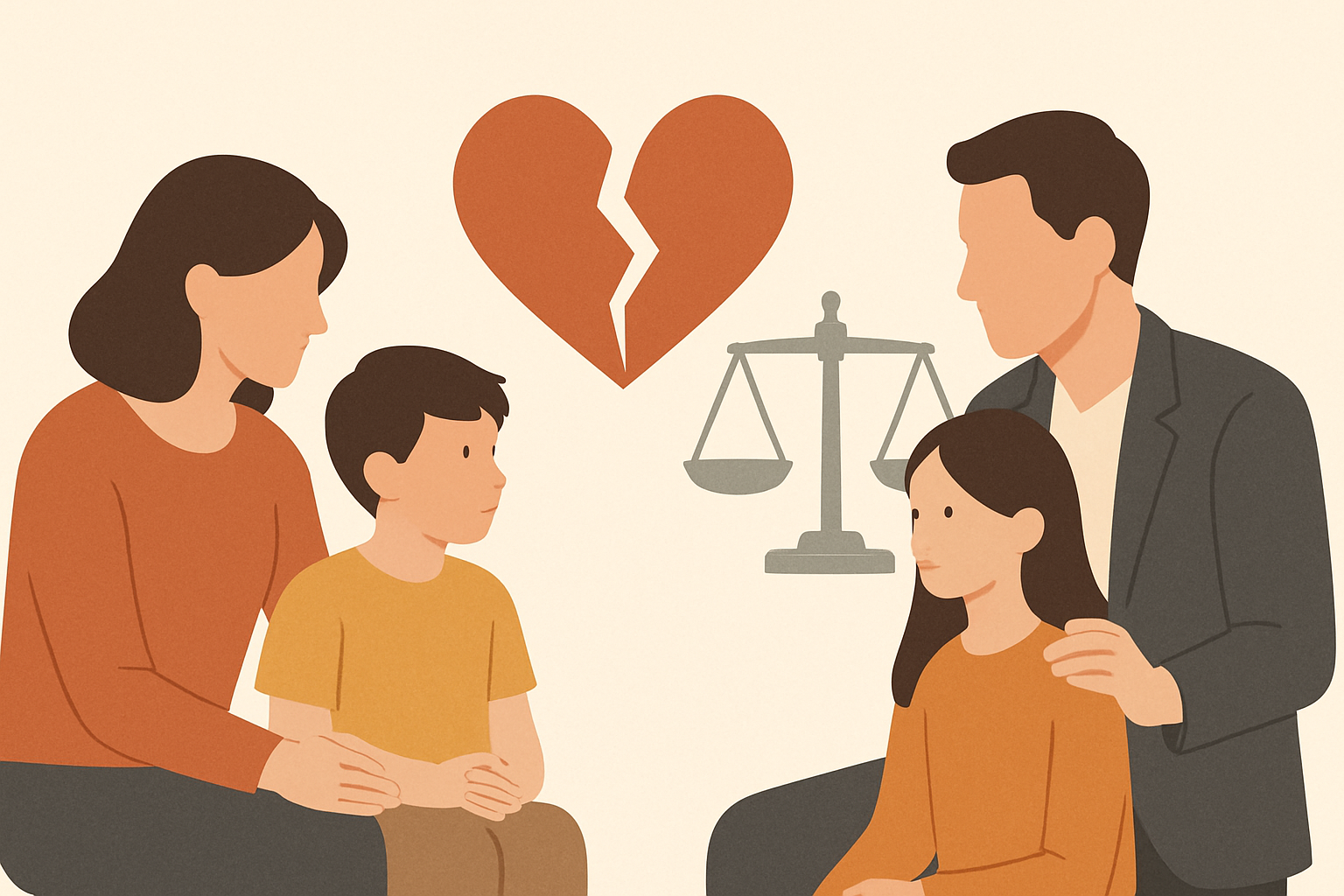 Annoncer le divorce aux enfants selon leur âge : guide 2026