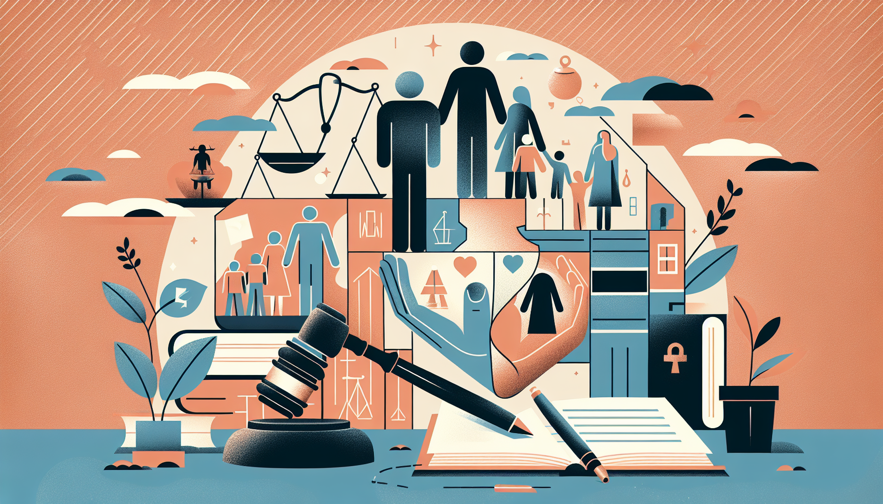 CAF et divorce : allocations, APL et changements de situation