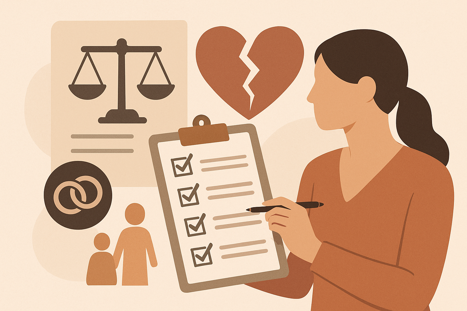 Checklist documents après divorce : mise à jour 2026