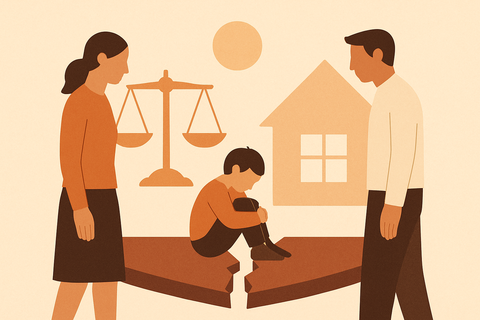 Comment expliquer le divorce aux enfants : guide 2026