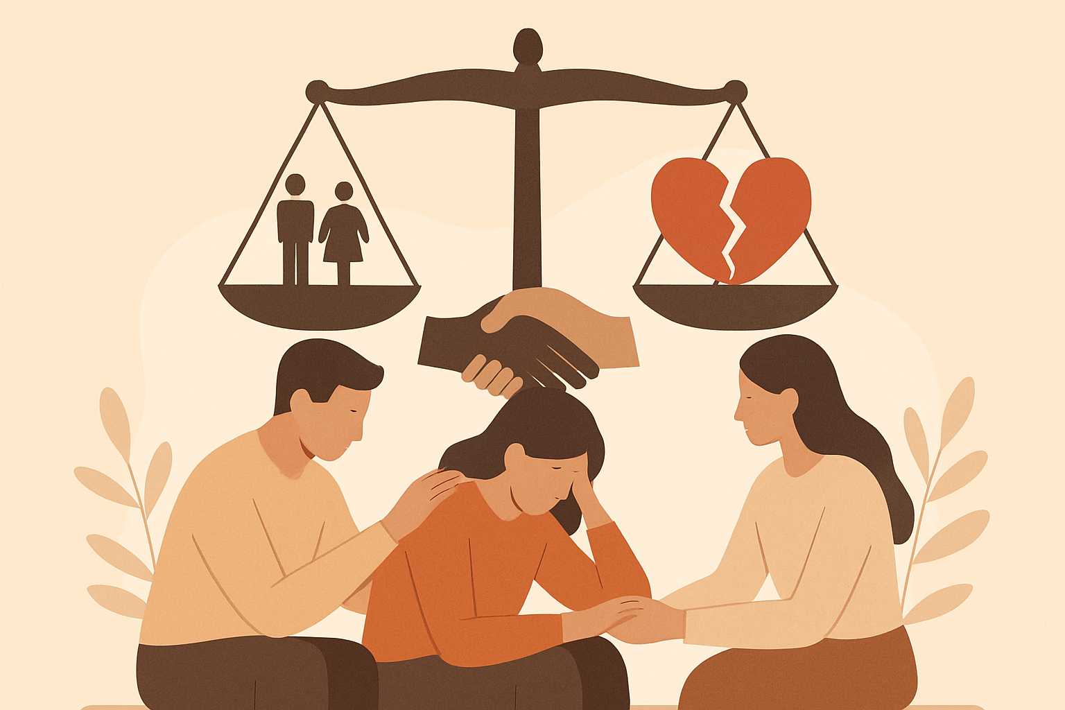 Comment l'entourage peut aider pendant un divorce en 2026