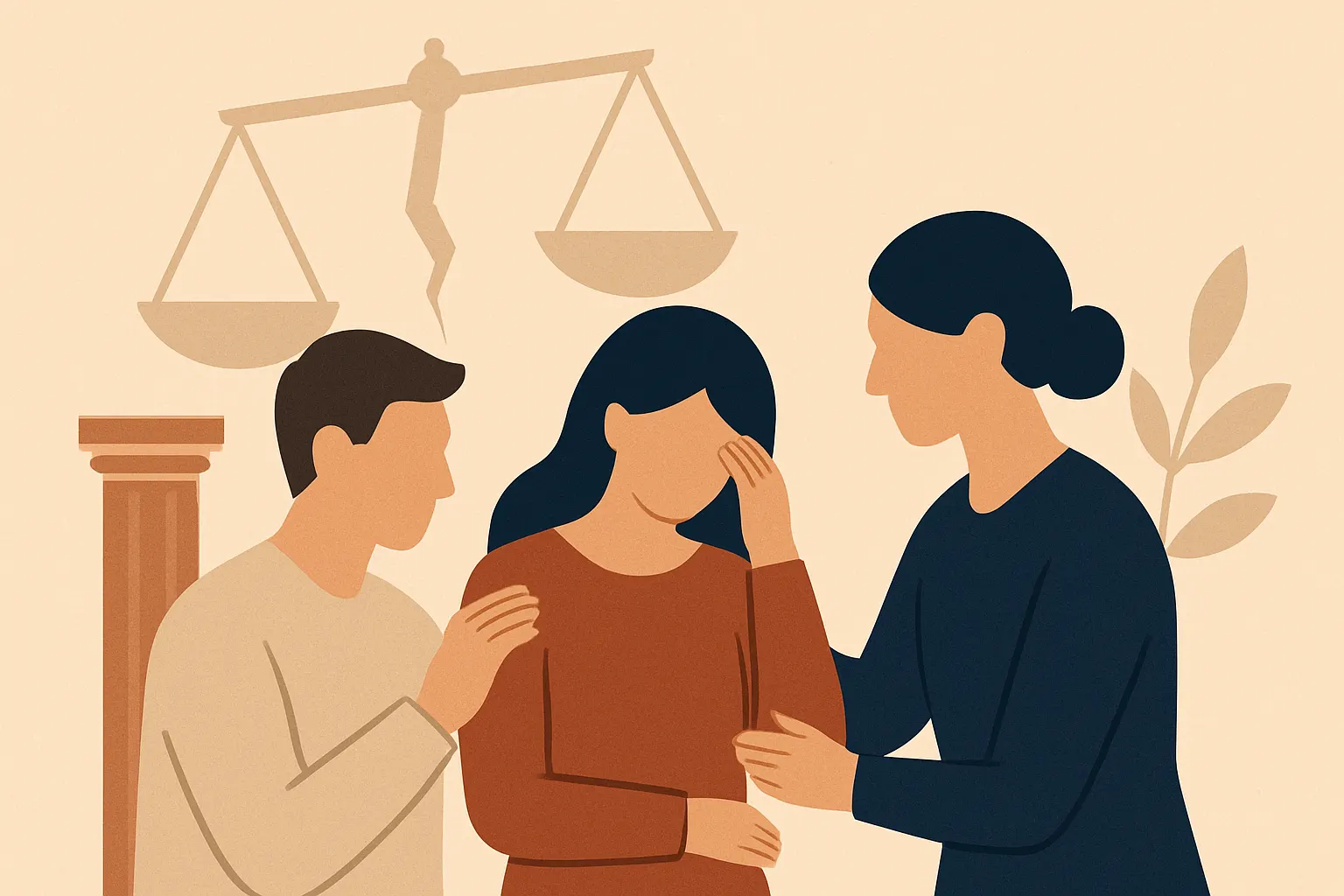Comment votre entourage peut vous aider pendant un divorce