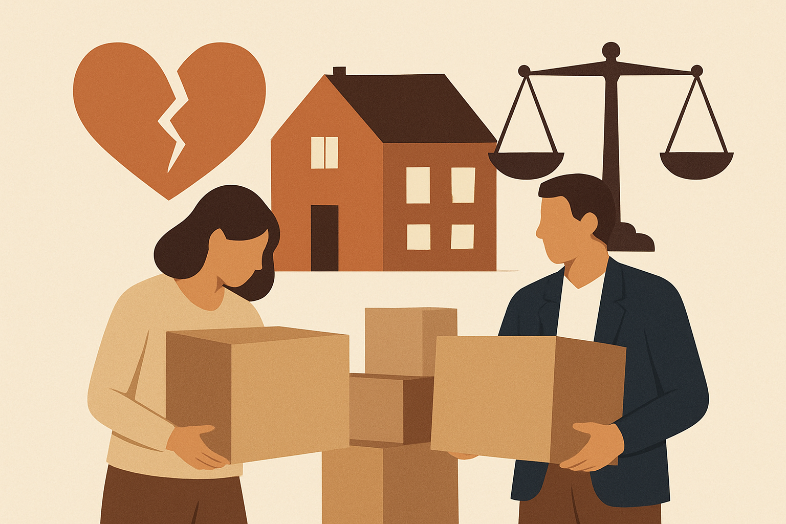 Déménager après le divorce : guide pratique et émotionnel 2026