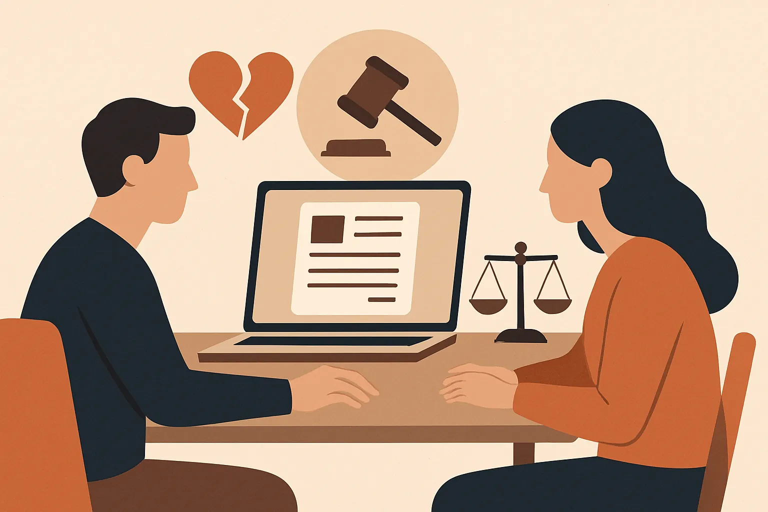 Divorce amiable en ligne : comment ça marche concrètement ?