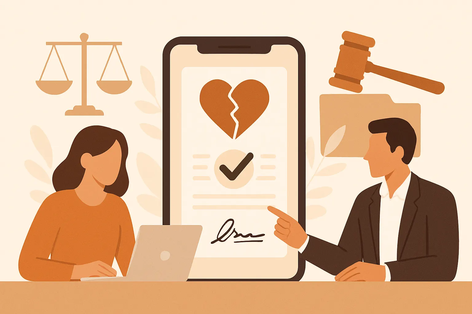 Divorce amiable en ligne : comment ça marche en 2026 ?