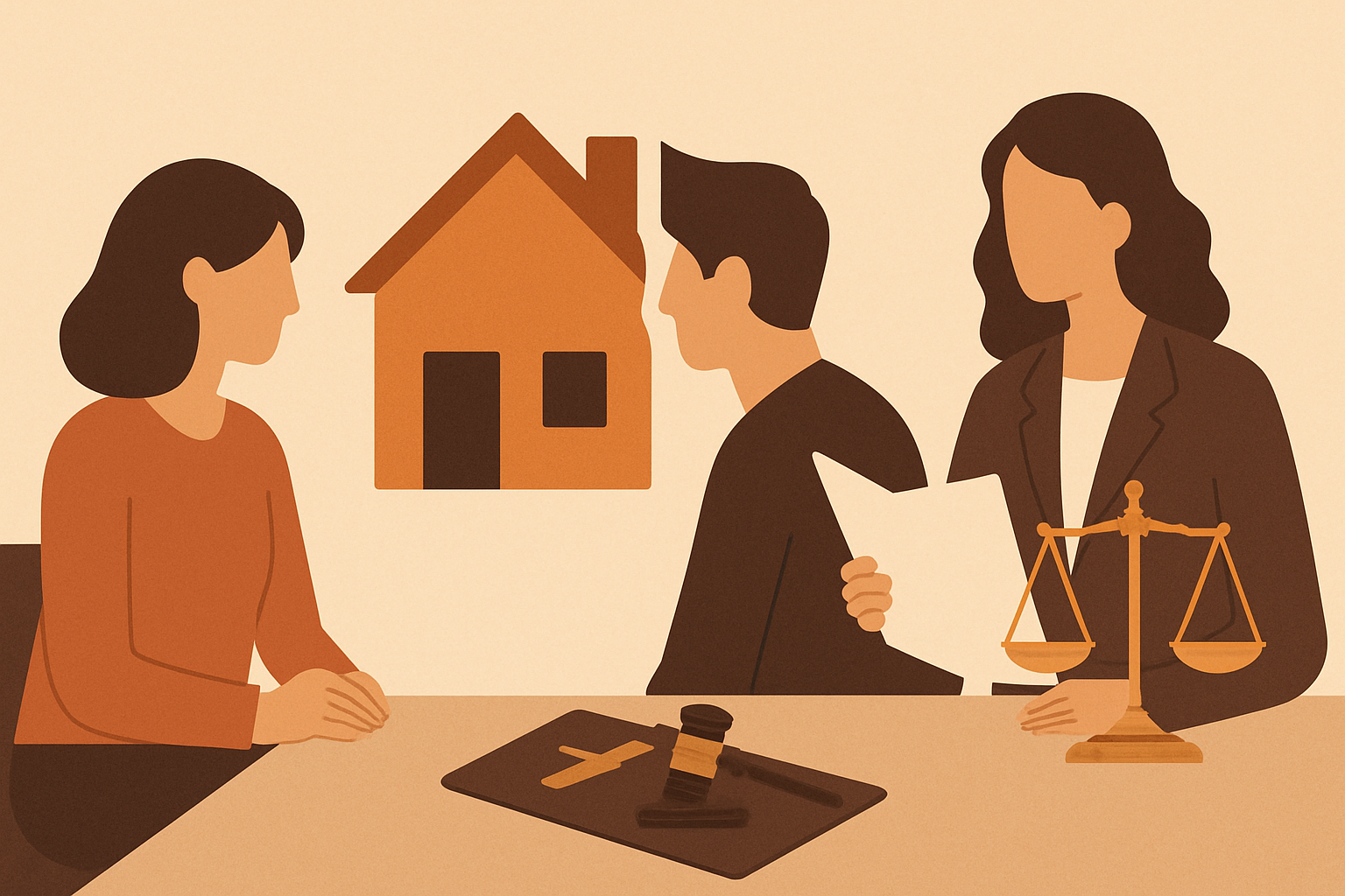 Divorce amiable et maison : que faire du bien immobilier ?