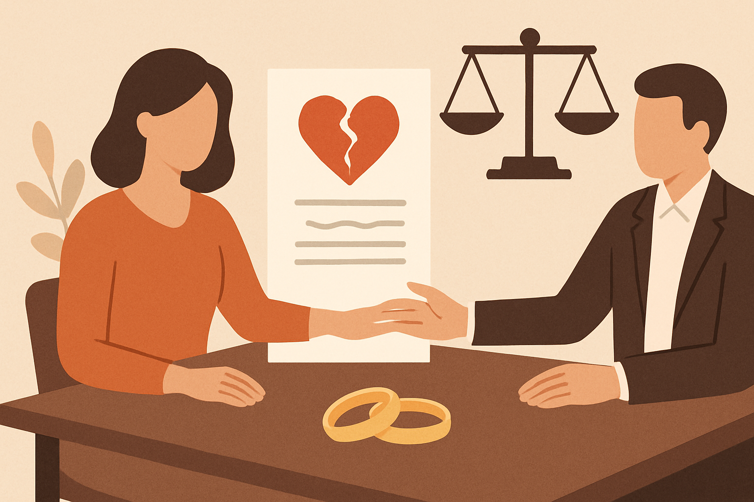 Divorce amiable sans bien ni enfant : procédure simplifiée 2026