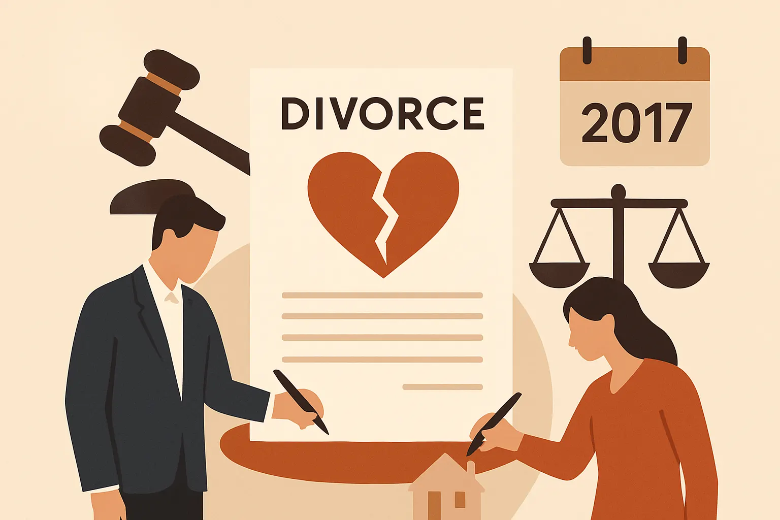 Divorce sans juge : comment ça marche depuis la réforme 2017