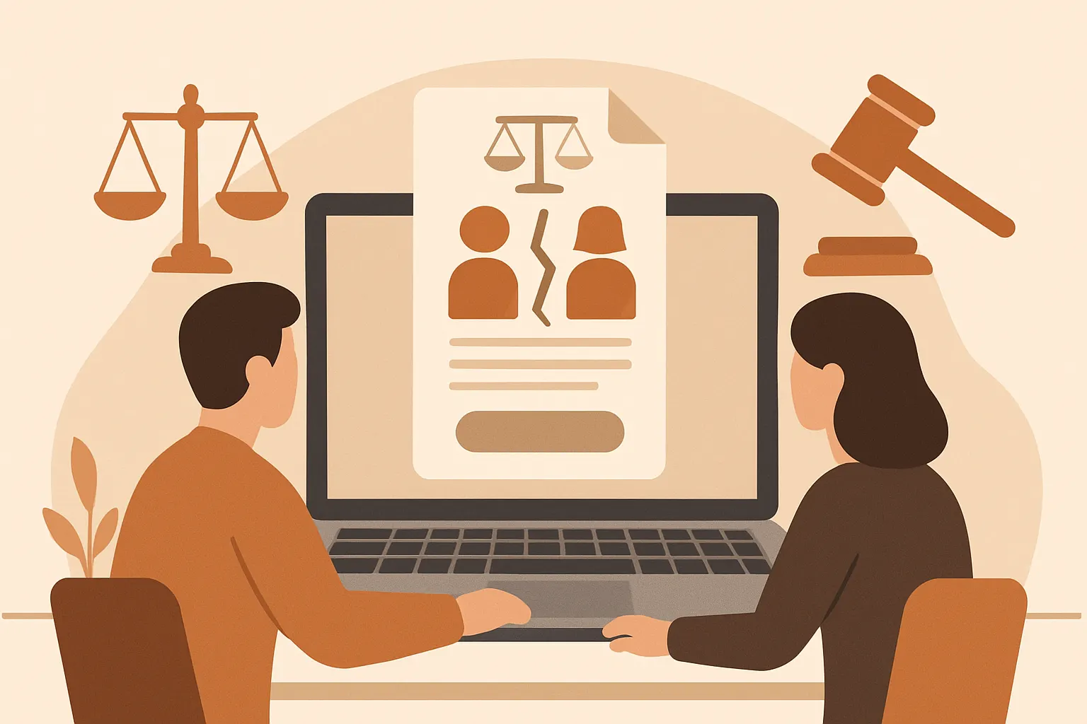 Divorcer à l'amiable en ligne en 2026 : possibilités et limites