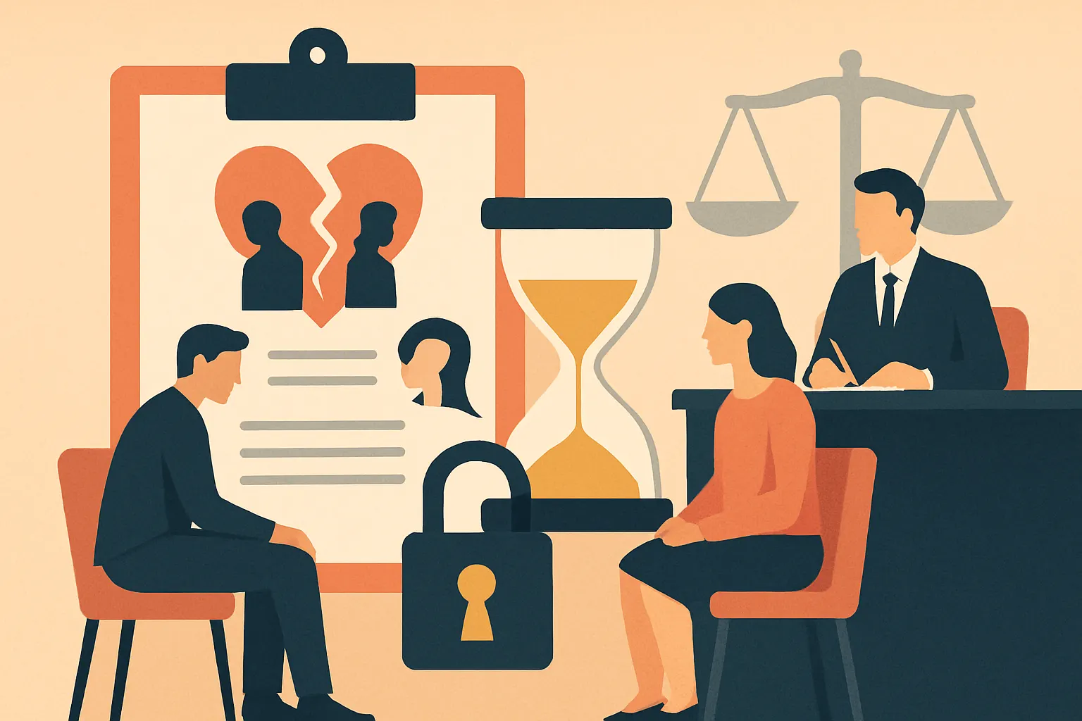 Enregistrement convention divorce chez le notaire : délais et blocages 2026
