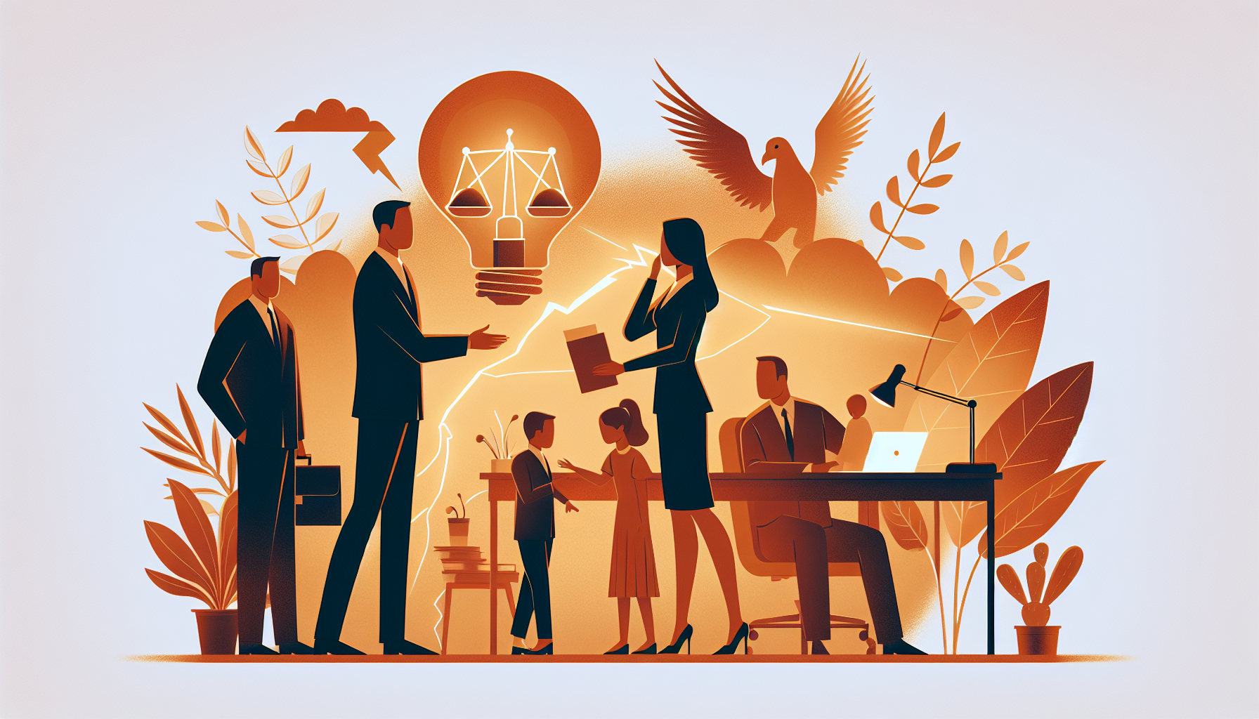 Gérer les désaccords avec son ex-conjoint sans conflit