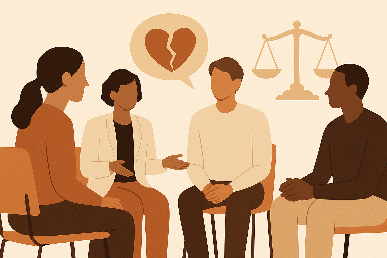 Groupes de parole pour divorcés : soutien collectif 2026