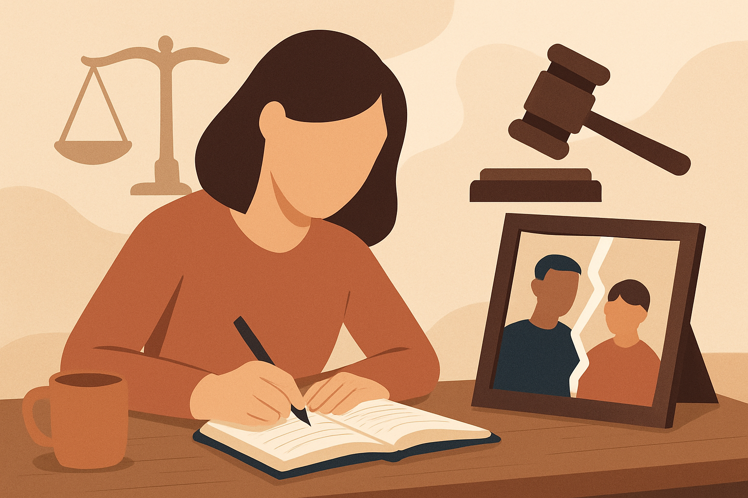Journal intime et divorce : l'écriture thérapeutique en 2026