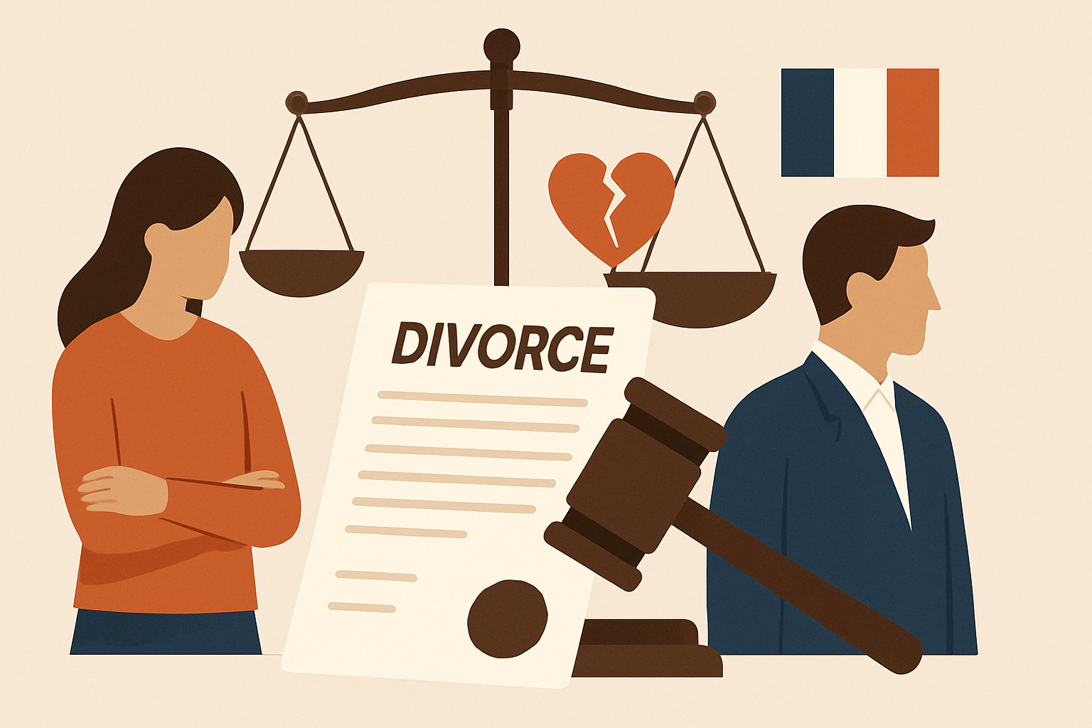Les 4 types de divorce en France en 2026 expliqués