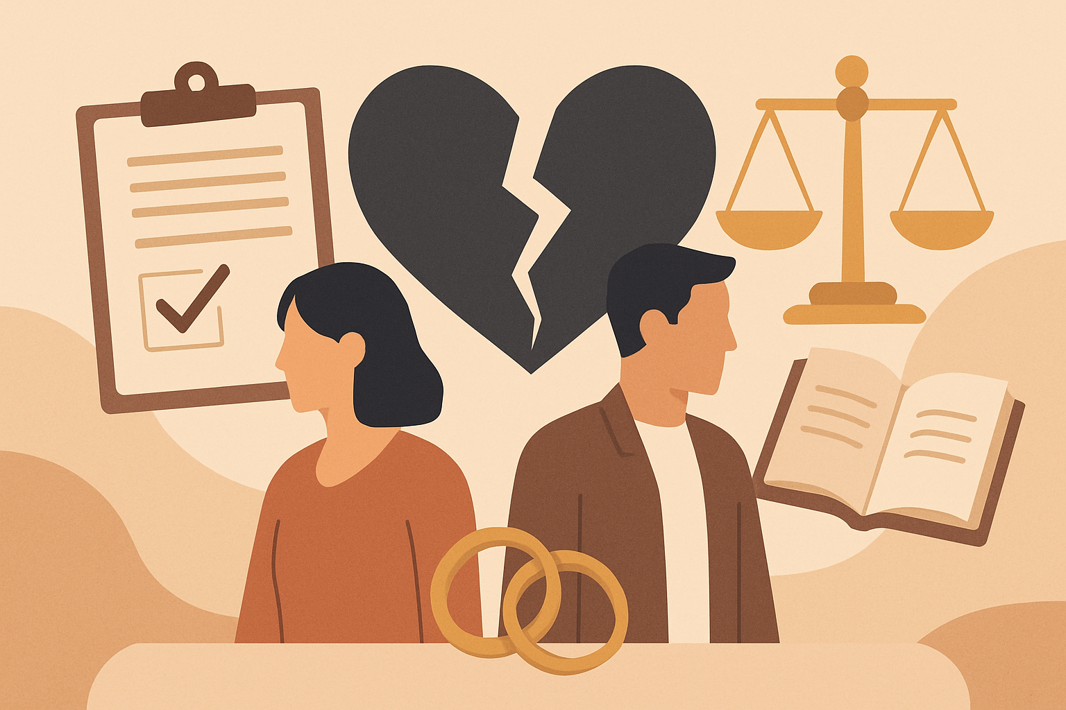 Les 4 types de divorce en France : guide complet 2026