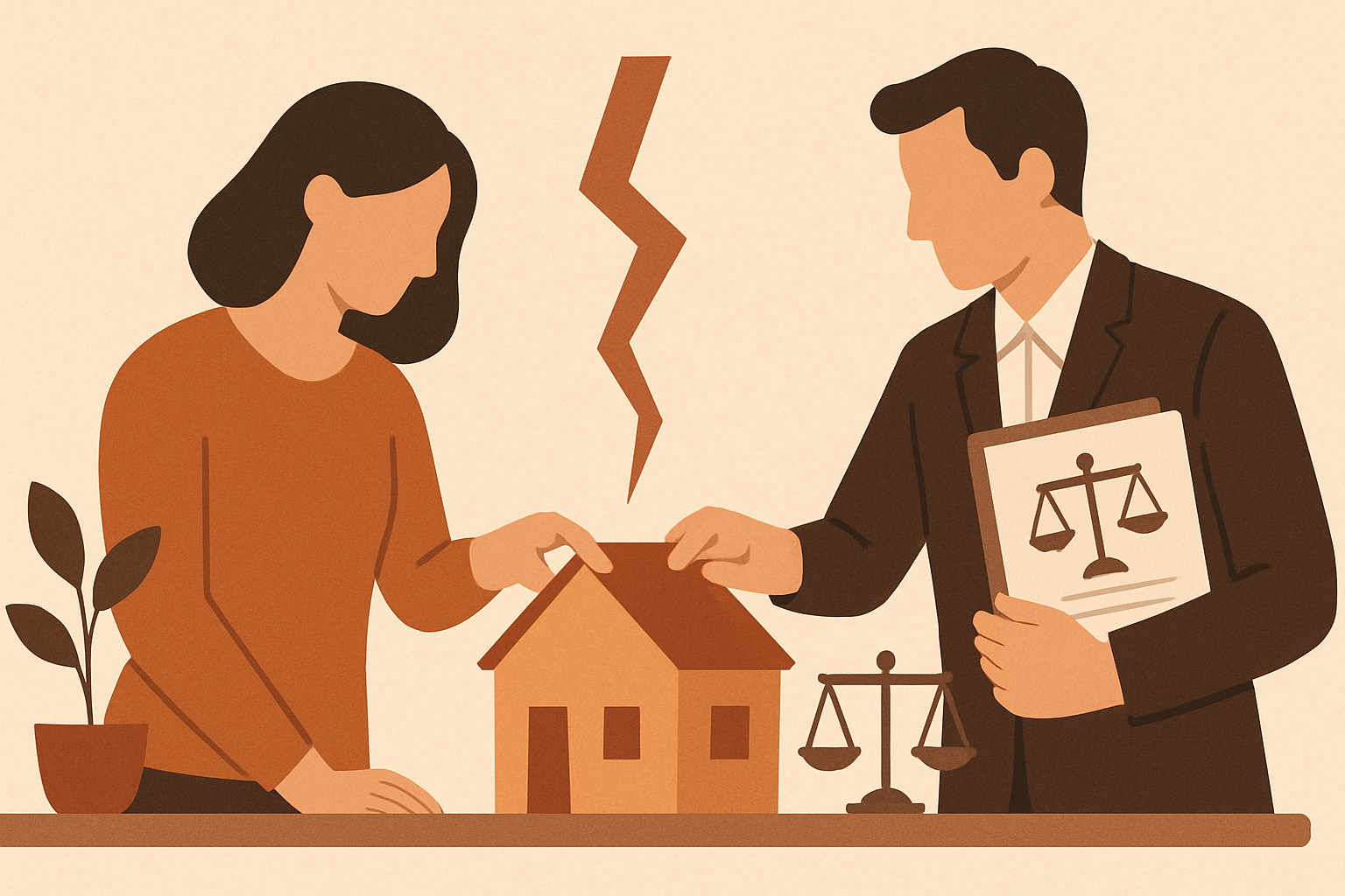 Maison et divorce amiable : toutes les options 2026