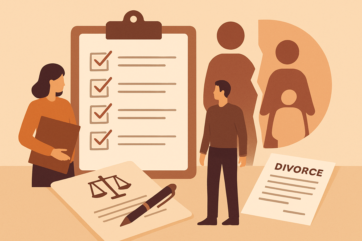 Mise à jour documents après divorce : checklist 2026