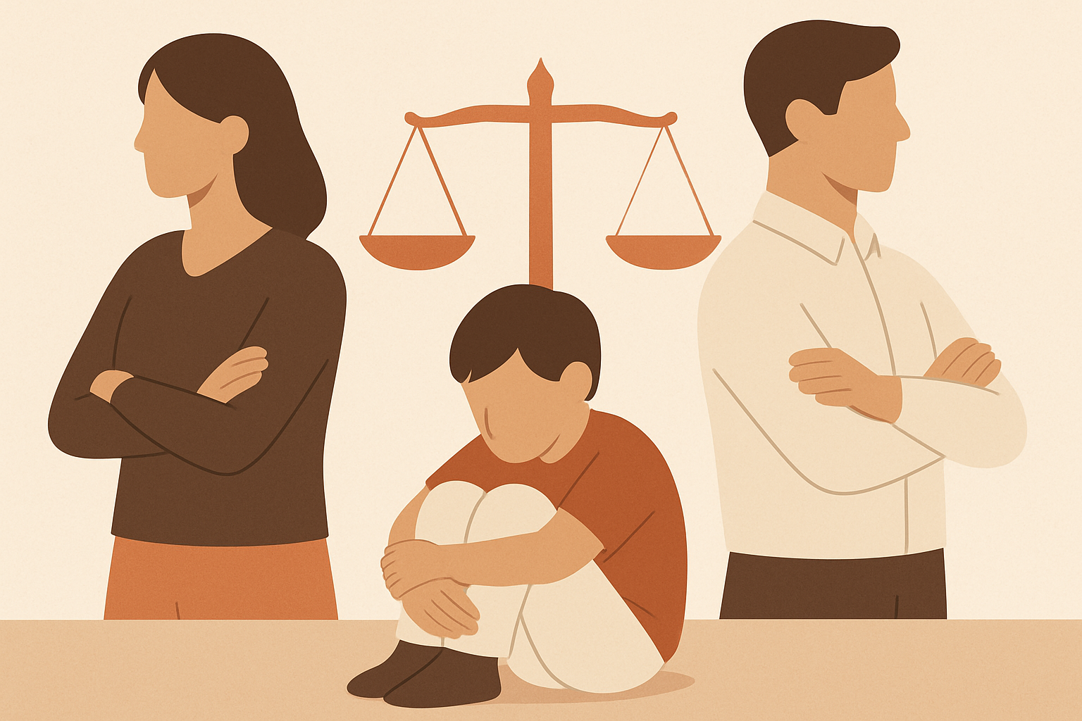 Ne pas mettre les enfants au milieu du conflit parental