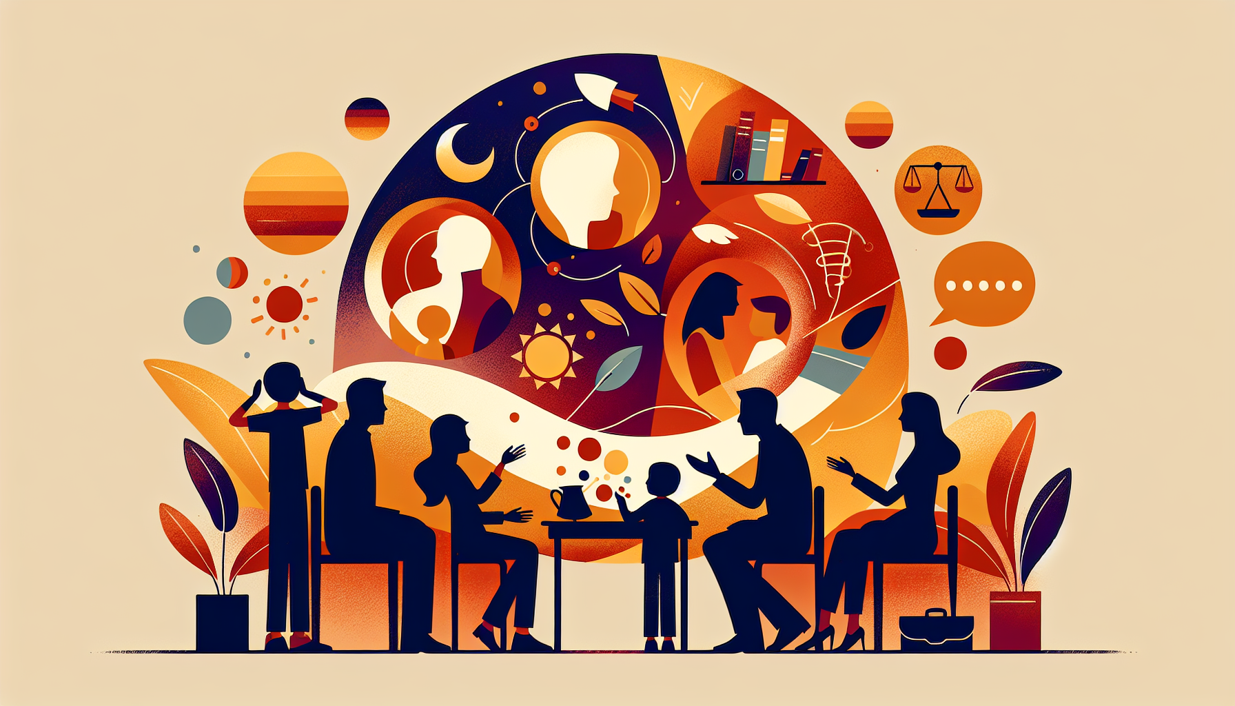 Parler de la nouvelle vie de l'autre parent aux enfants