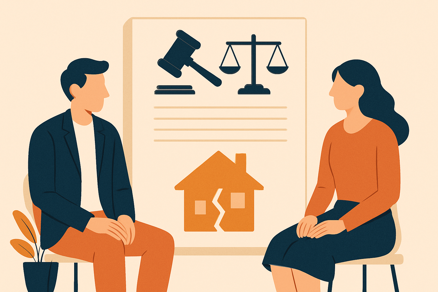 Partage des biens dans le divorce amiable 2026