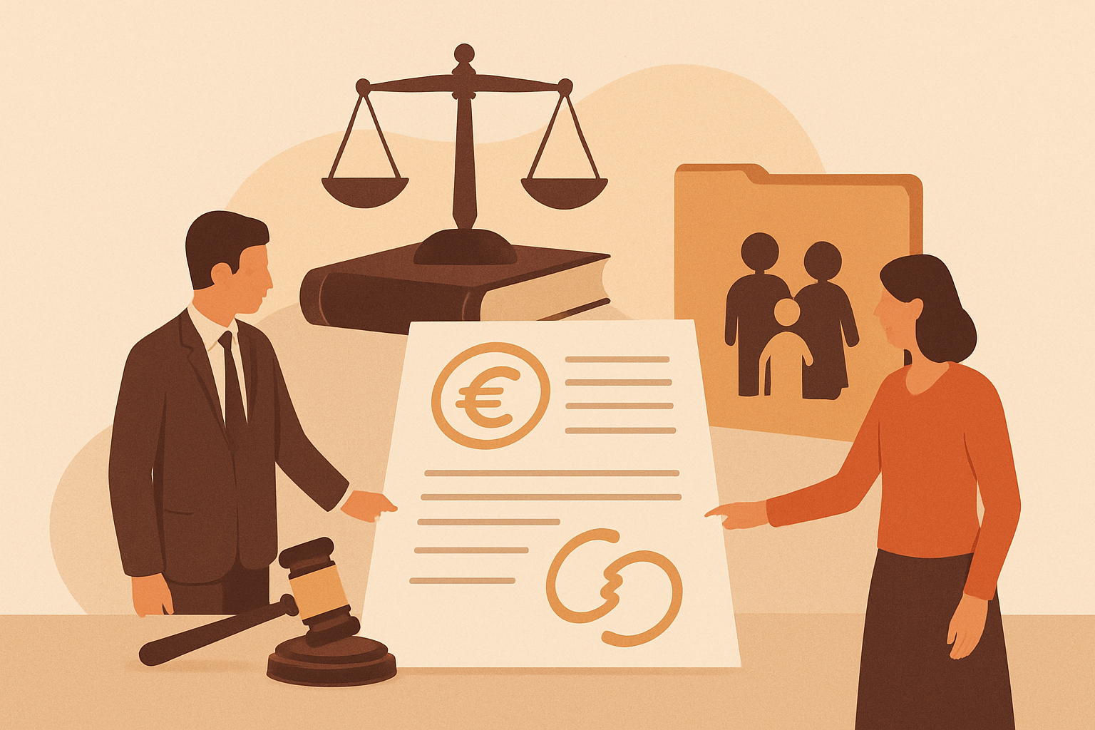 Prestation compensatoire divorce amiable : calcul 2026