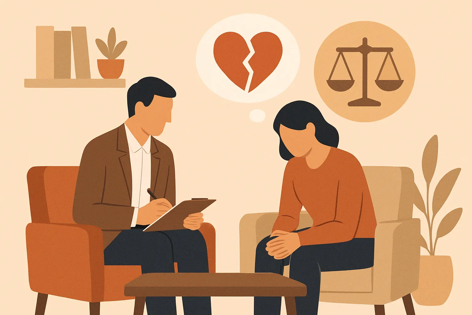Psychiatre pendant le divorce : quand consulter en 2026