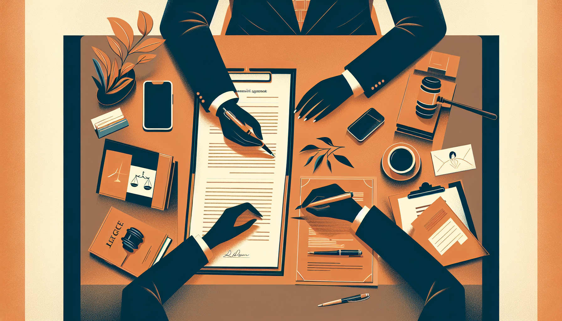 Que se passe-t-il après la signature de la convention de divorce ?