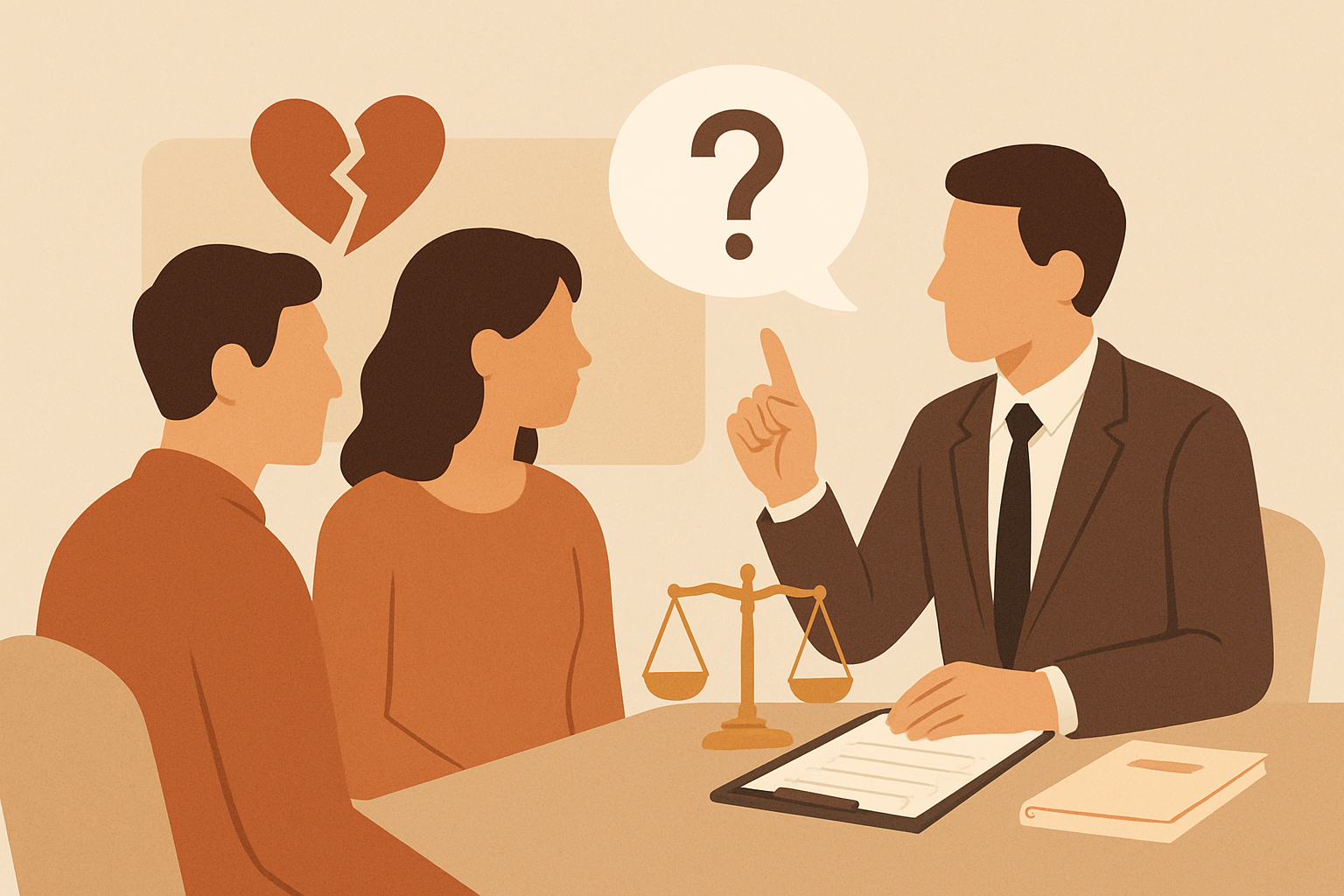 Questions à poser à votre avocat en divorce amiable 2026