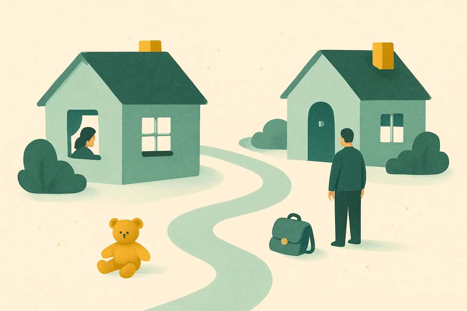 Résidence enfant à l'étranger après divorce amiable : guide 2026