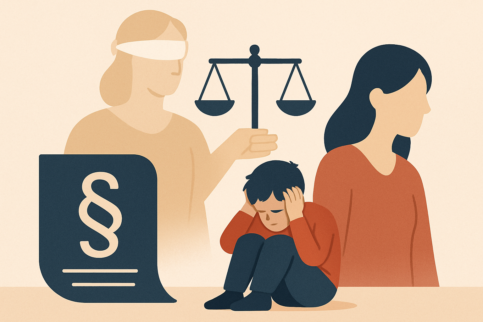 Signes de souffrance chez l'enfant pendant le divorce