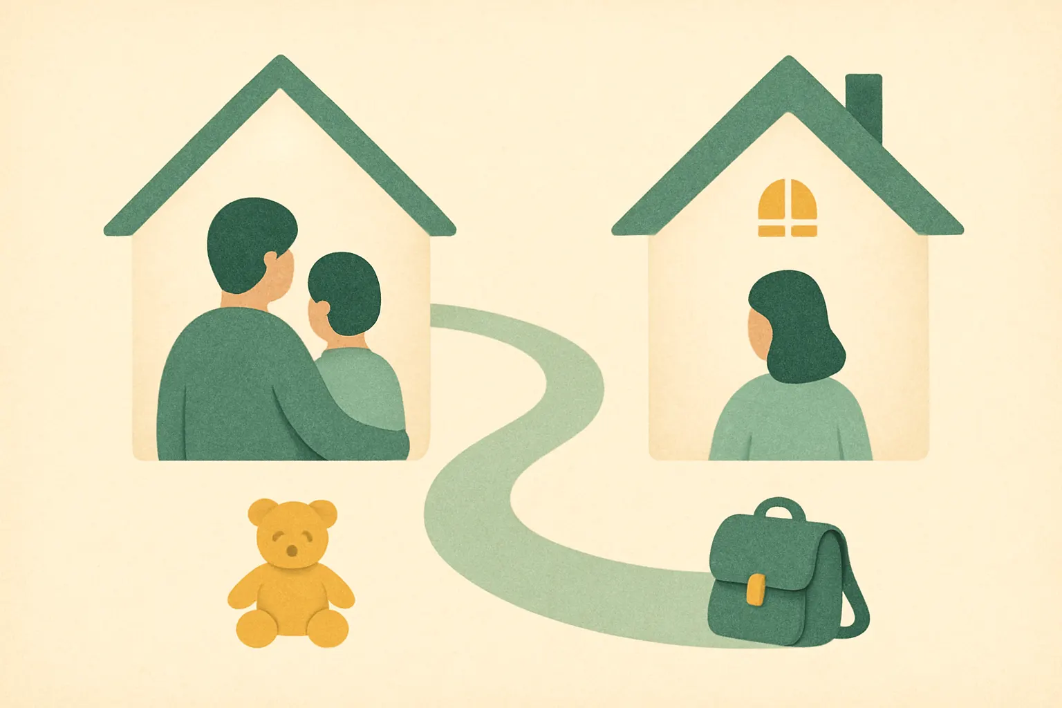 Signes de souffrance de l'enfant pendant le divorce