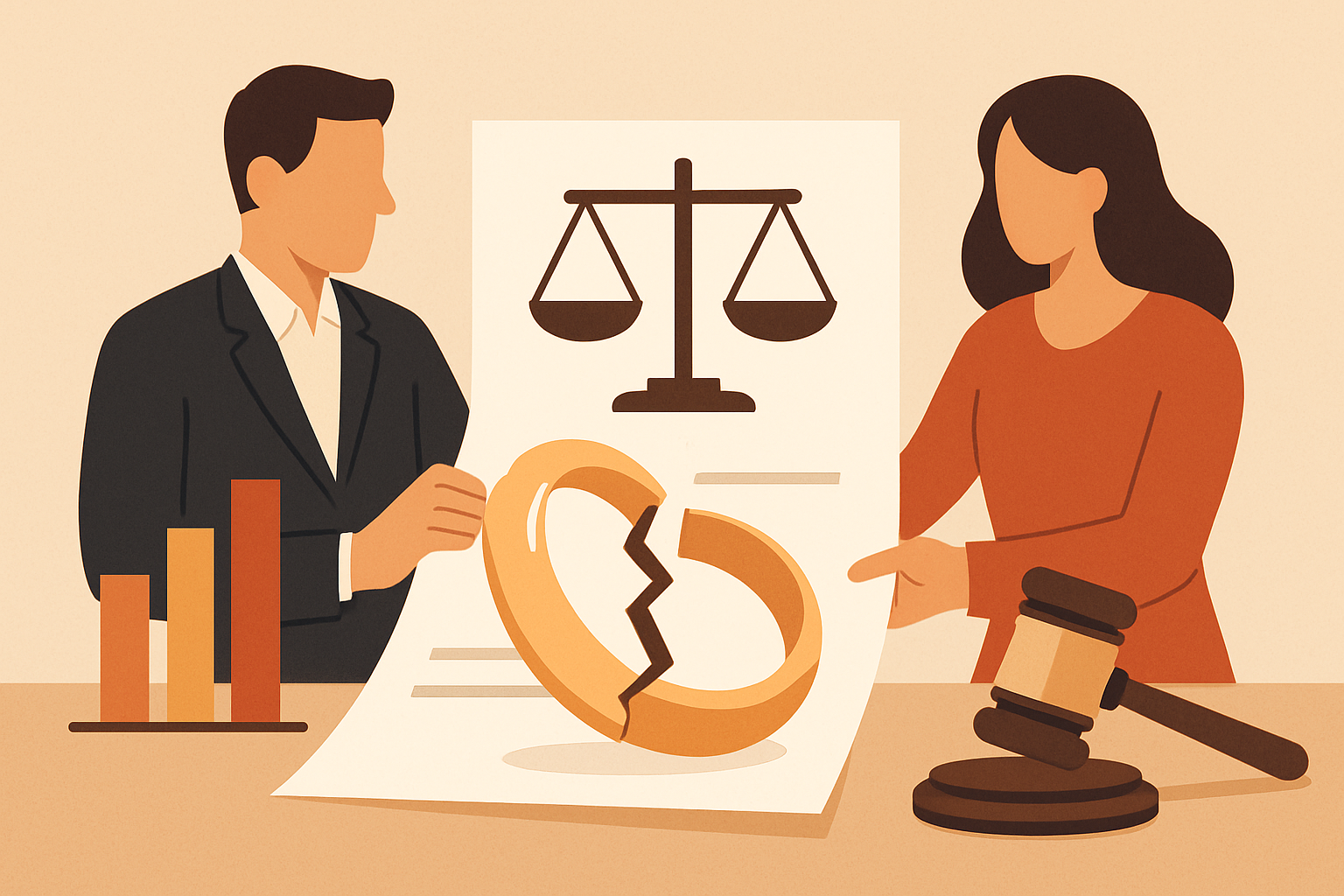 Statistiques du divorce en France en 2026 : chiffres clés