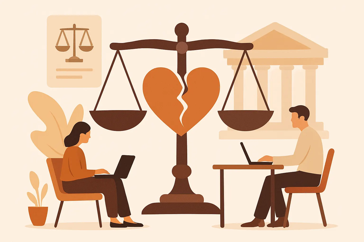 Télétravail et divorce : quand la maison devient un terrain miné
